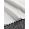 Baskılı Oversize Bisiklet Yaka T-shirt - Beyaz