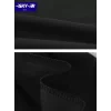Baskılı Oversize Bisiklet Yaka T-shirt - Siyah