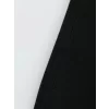Baskılı Oversize Bisiklet Yaka T-shirt - Siyah