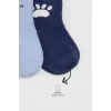 Luz&Pos Bear Penye Soket Çorap 2li Mavi