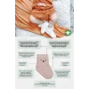 Luz&Pos Bear Penye Soket Çorap 2li Pembe