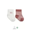 Luz&Pos Big Heart Penye Soket Çorap 2li  Pudra