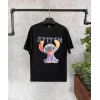 Luz&Pos Bisiklet Yaka Kısa Kol Çocuk Baskılı T-shirt - Siyah