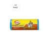 Büyük Boy Çöp Torbası 65 x 80 cm 10 Lu Rulo x 10 Paket = 100 Adet (Mavi)
