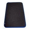 Cattie Kum Toplayıcı Fonksiyonel Kedi Paspası Altıgen 37-50 cm Mavi