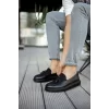 CH002 - CST Loafer Pelle Erkek Ayakkabı SIYAH