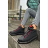CH111 - GST Milano Erkek Bot SIYAH/KIRMIZI