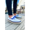 CH311 - Espadril Erkek Ayakkabı BEYAZ / SAX MAVI