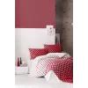 Çift Kişilik Nevresim Takımı Pamuklu Retro Puantiye