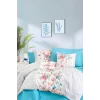 Çift Kişilik Ranforce Nevresim Takımı &#37;100 Pamuklu Butterfly