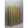 Çizgili Ahşap Kesme Tahtası 18x28