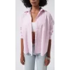 Çizgili Detay Oversize Gömlek