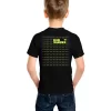 Çocuk Arka Sizin Tasarımınız Basic Tshirt - Siyah