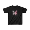 Luz&Pos Çocuk Kız Baskılı T-shirt - Siyah