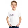 Çocuk Ön Arka Sizin Tasarımınız Basic Tshirt - Beyaz