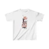 Luz&Pos Çocuk Unisex Baskılı T-shirt - Beyaz