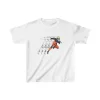 Luz&Pos Çocuk Unisex Baskılı T-shirt - Beyaz