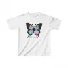 Luz&Pos Çocuk Unisex Baskılı T-shirt - Beyaz