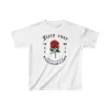 Luz&Pos Çocuk Unisex Baskılı T-shirt - Beyaz