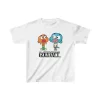 Luz&Pos Çocuk Unisex Baskılı T-shirt - Beyaz