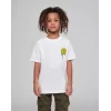 Luz&Pos Çocuk Unisex Baskılı T-shirt - Beyaz