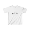 Luz&Pos Çocuk Unisex Baskılı T-shirt - Beyaz