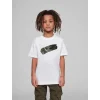 Luz&Pos Çocuk Unisex Baskılı T-shirt - Beyaz