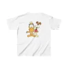 Luz&Pos Çocuk Unisex Baskılı T-shirt - Beyaz