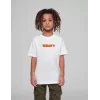 Luz&Pos Çocuk Unisex Baskılı T-shirt - Beyaz