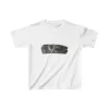 Luz&Pos Çocuk Unisex Baskılı T-shirt - Beyaz
