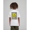 Luz&Pos Çocuk Unisex Baskılı T-shirt - Beyaz
