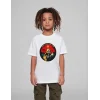 Luz&Pos Çocuk Unisex Baskılı T-shirt - Beyaz