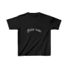 Luz&Pos Çocuk Unisex Baskılı T-shirt - Siyah