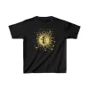 Luz&Pos Çocuk Unisex Baskılı T-shirt - Siyah