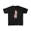Luz&Pos Çocuk Unisex Baskılı T-shirt - Siyah