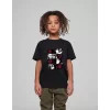 Luz&Pos Çocuk Unisex Baskılı T-shirt - Siyah