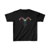 Luz&Pos Çocuk Unisex Baskılı T-shirt - Siyah