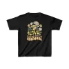 Luz&Pos Çocuk Unisex Baskılı T-shirt - Siyah