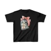 Luz&Pos Çocuk Unisex Baskılı T-shirt - Siyah