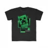 Luz&Pos Çocuk Unisex Baskılı T-shirt - Siyah
