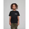 Luz&Pos Çocuk Unisex Baskılı T-shirt - Siyah