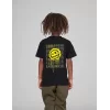 Luz&Pos Çocuk Unisex Baskılı T-shirt - Siyah