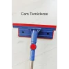 Çok Amaçlı Cam Silme Fırçası - Silikon Uçlu Çekçek - Tüy Toplayıcı Döner Başlıklı