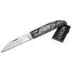 Cr 0102 Kamp Çakı 20 Cm - Balık Desenli Metal Sap, Kılıflı, Kutulu