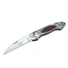 Cr 0124 Rd Kamp Çakı 20 Cm - Metal Desenli Sap, Kılıflı, Kutulu
