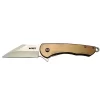 Crkt Jettison 6820 Brw Kahverengi Kamp / Outdoor Çakı 18,5cm - Yarı Otomatik, Kemerlikli, Kutulu