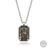 Luz&Pos Crystal Taşlı Top Zincir Gümüş Kadın Kolye