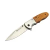Da27 Kamp Çakı 20,5 Cm - Manuel, Kemerlikli, Ahşap Sap