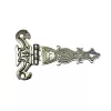 Dekoratif, Sac Tek Kuyruklu Menteşe - 40x68 Mm, Küçük, Nikel, 1 Adet