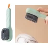 Deterjan Hazneli Süet Bot Nubuk Ayakkabı Temizleme Fırçası Mutfak Banyo Fırçası Çok Amaçlı